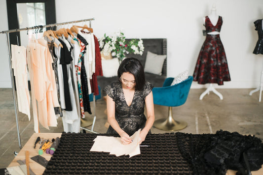 How I Became a Custom Wedding Dress Designer