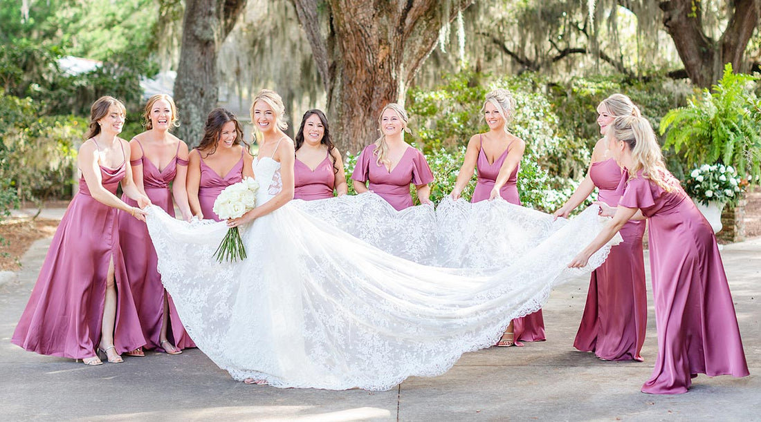 How to Choose the Perfect Wedding Dress Train Length