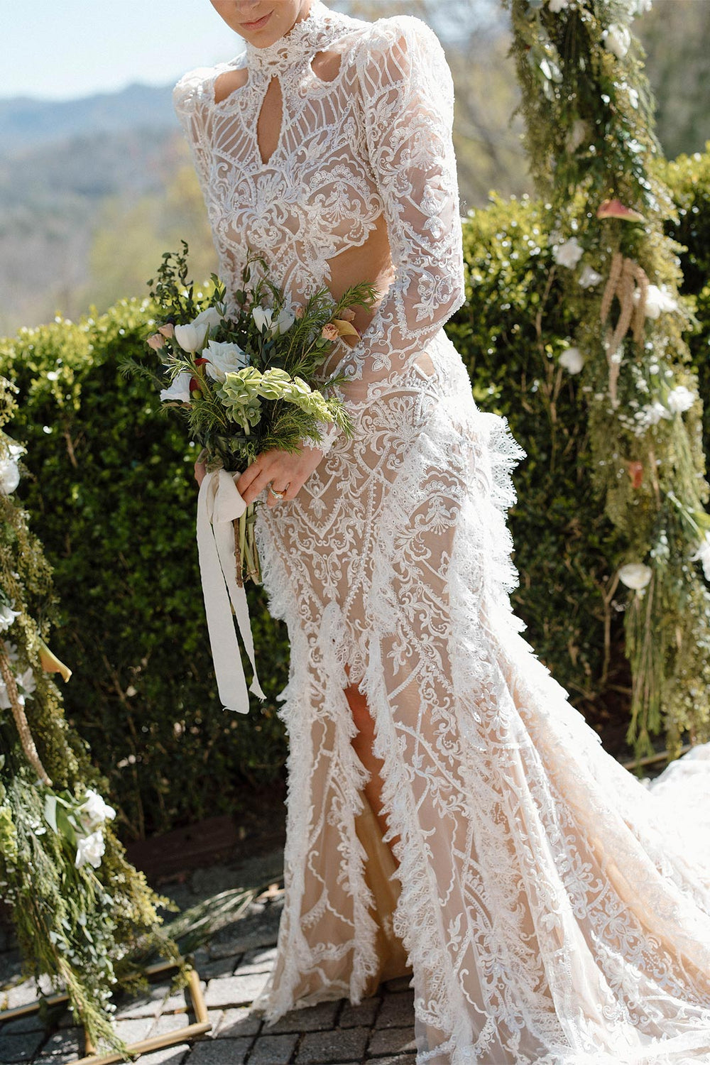 couture lace wedding dress angela kim couture